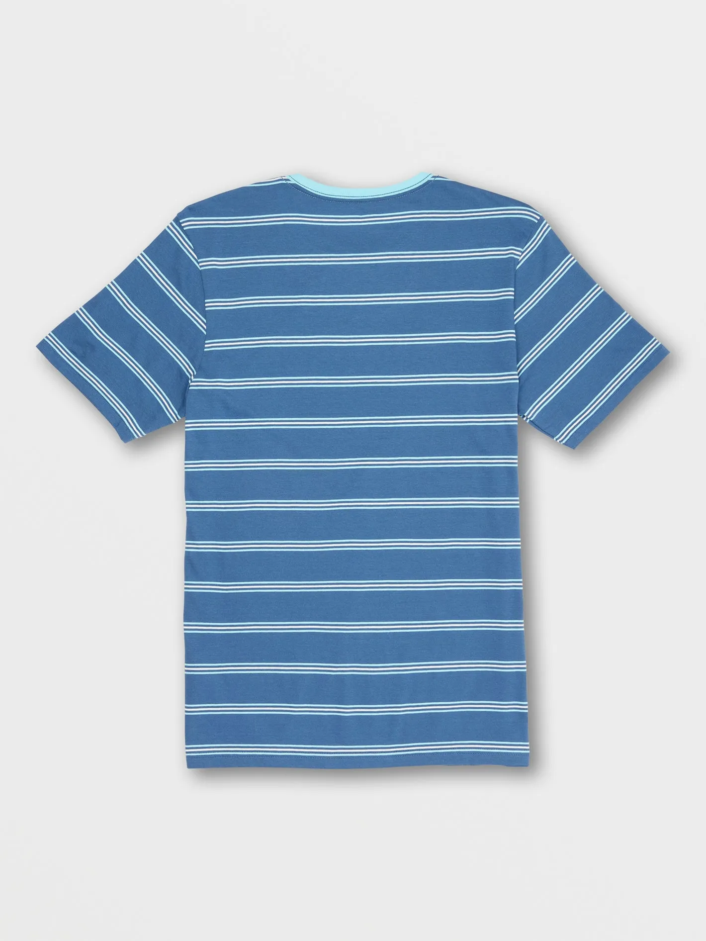 Parables Stripes Crew Tee - Blue Combo sold by Volcom product image thumbnail 2