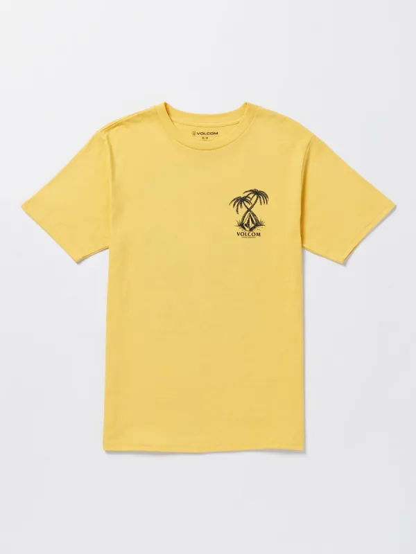 Glassy Daze Short Sleeve Tee - Golden Mustard sold by Volcom