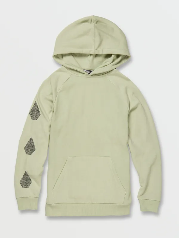 Girls Truly Stoked Boyfriend Pullover - Sage made by Volcom