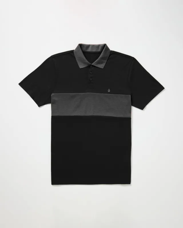Palm Polo Shirt - Black sold by Volcom