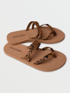 Girls Easy Breezy Sandal - Cheetah sold by Volcom