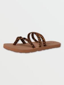 Girls Easy Breezy Sandal - Cheetah sold by Volcom