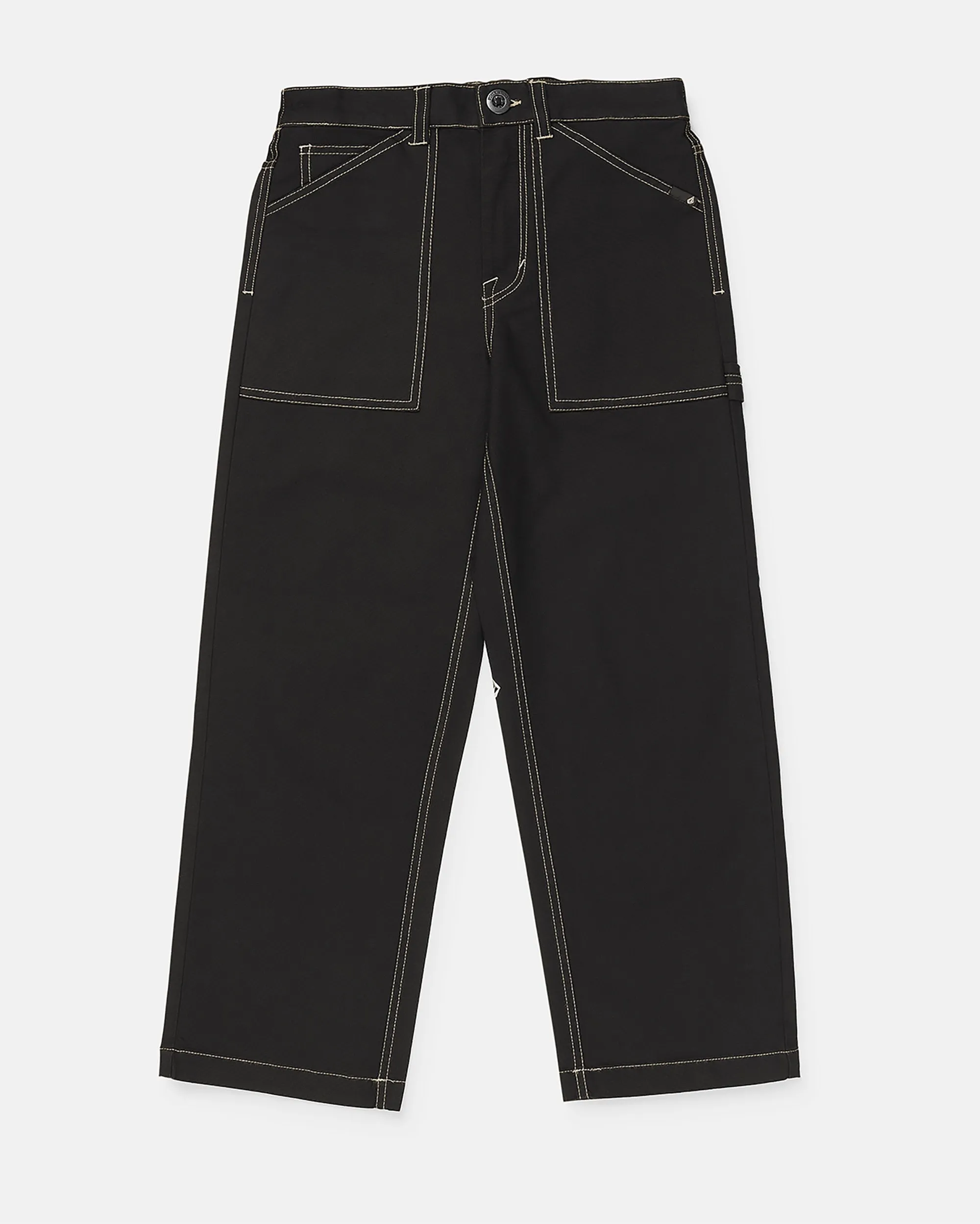 Big Boys Krafter Kombat Pants - Black sold by Volcom