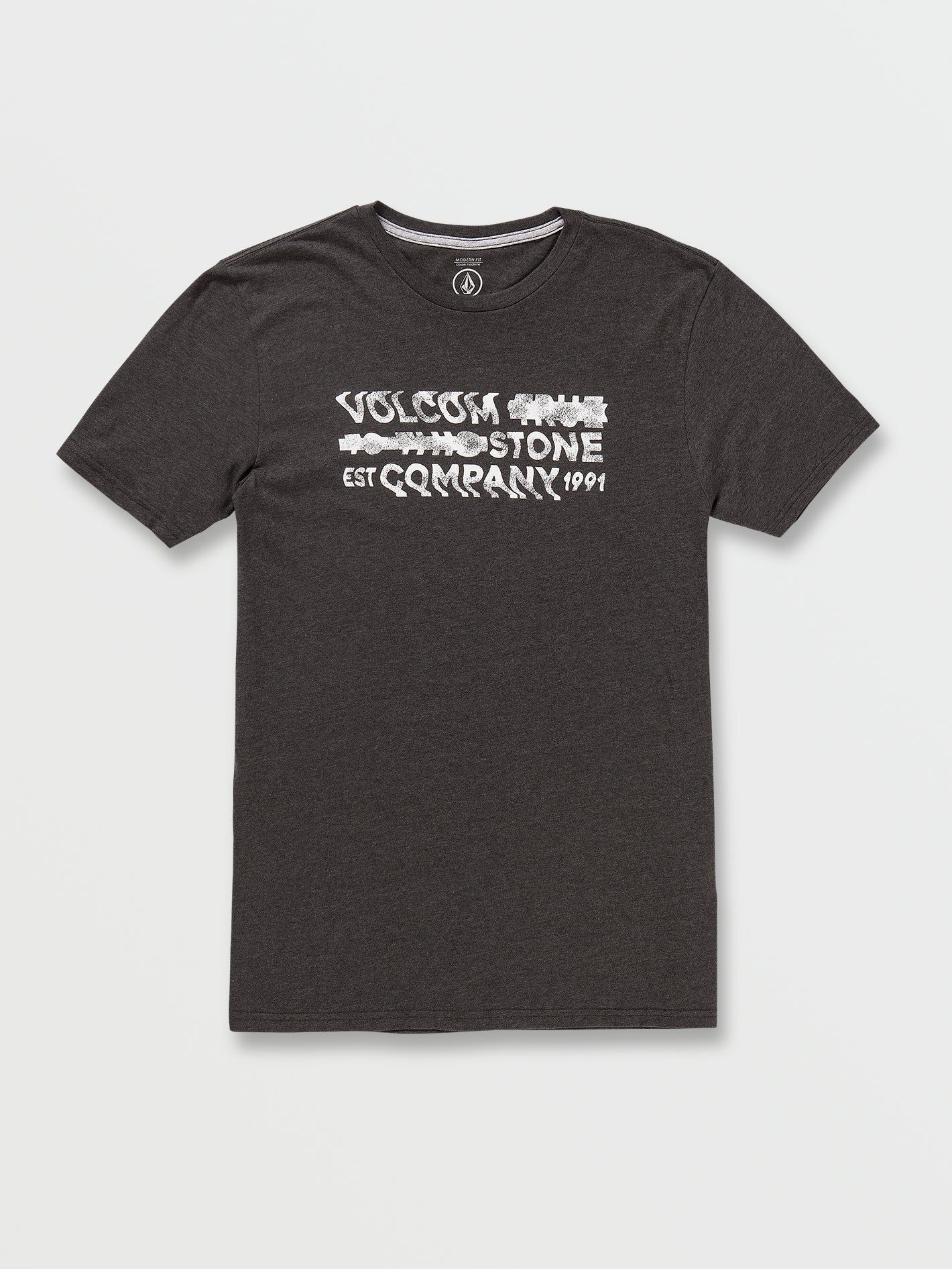 Redacted Short Sleeve Tee - Dark Black Heather sold by Volcom product image thumbnail 2