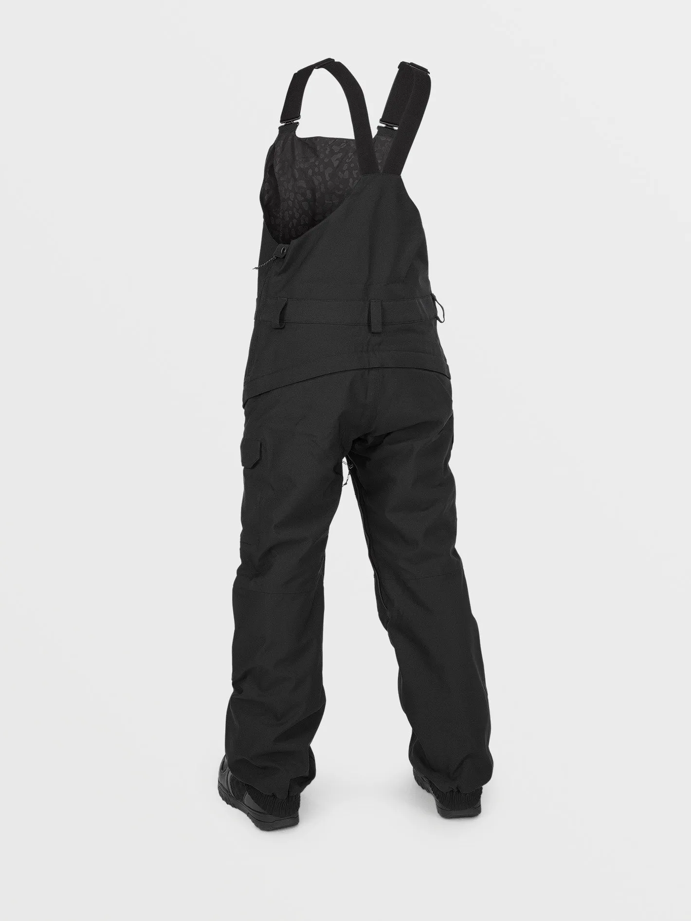 Womens Creston 3D Stretch Bib Overalls - Black sold by Volcom product image thumbnail 3