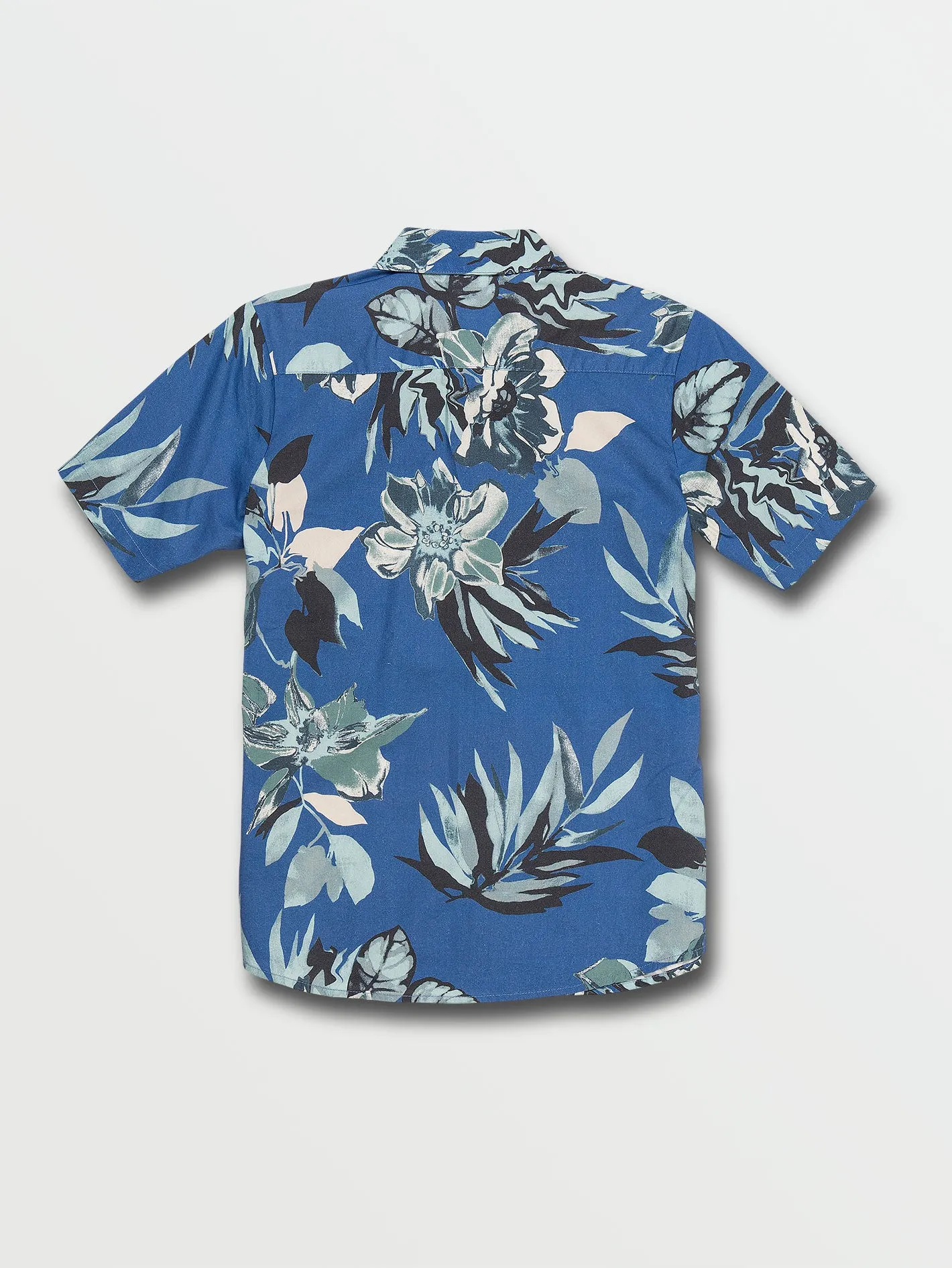 Big Boys Marble Floral Button Up Short Sleeve Shirt - Riverside sold by Volcom product image thumbnail 2