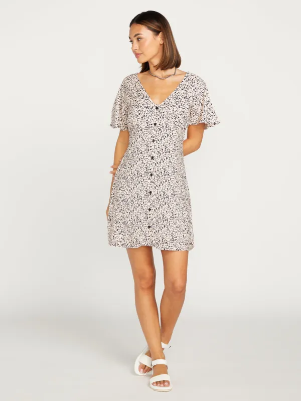 Poppin Stone Dress - Melon sold by Volcom