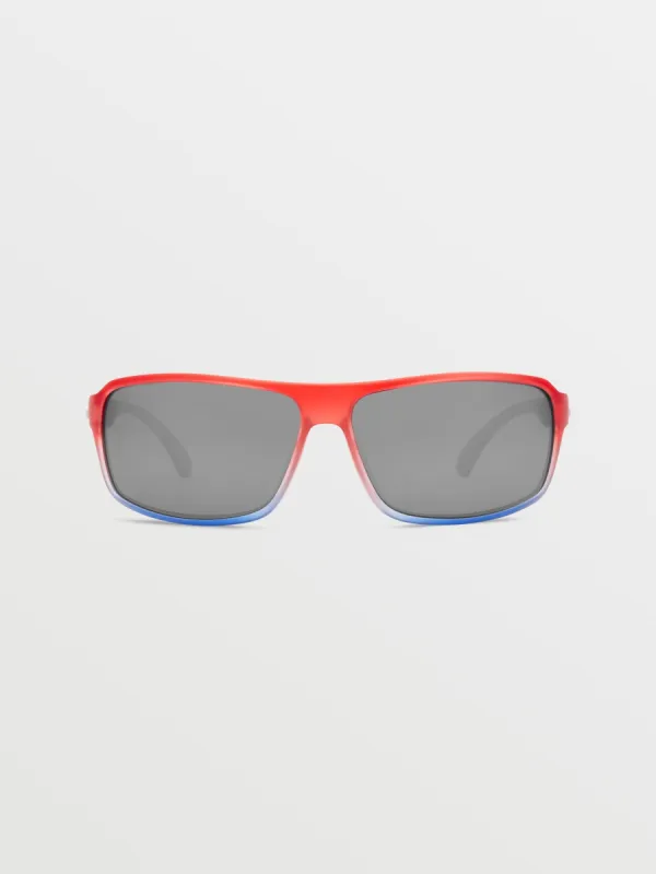 Corpo Class Sunglasses - Stars & Stripes/Silver Mirror sold by Volcom