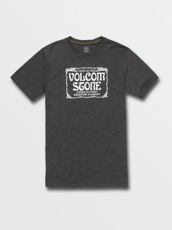 Newvo Short Sleeve Tee - Heather Black sold by Volcom