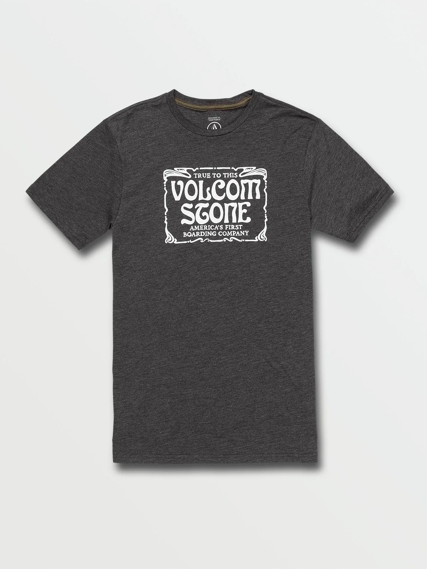 Newvo Short Sleeve Tee - Heather Black sold by Volcom