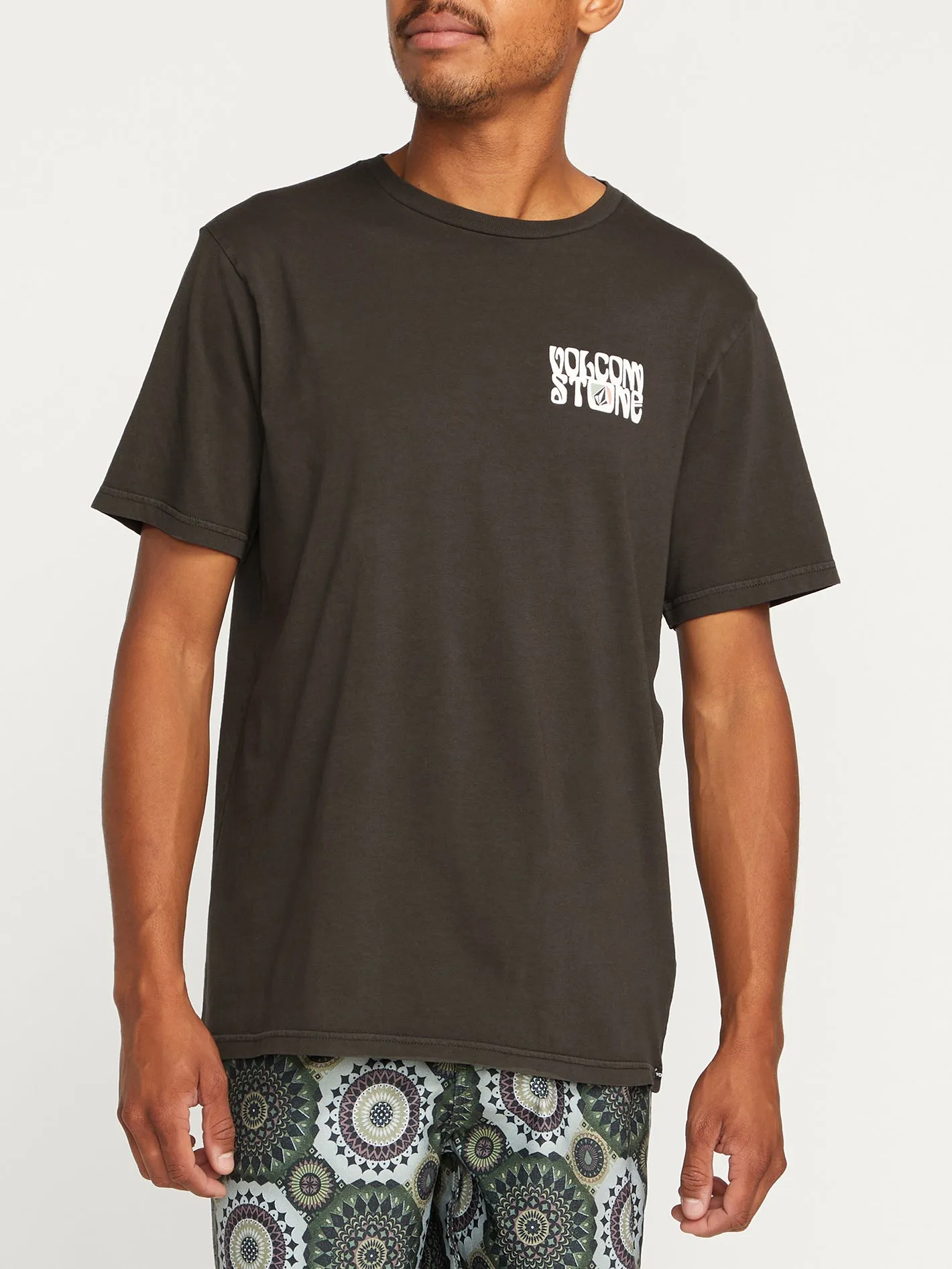 Feline Short Sleeve Tee - Rinsed Black sold by Volcom product image thumbnail 5