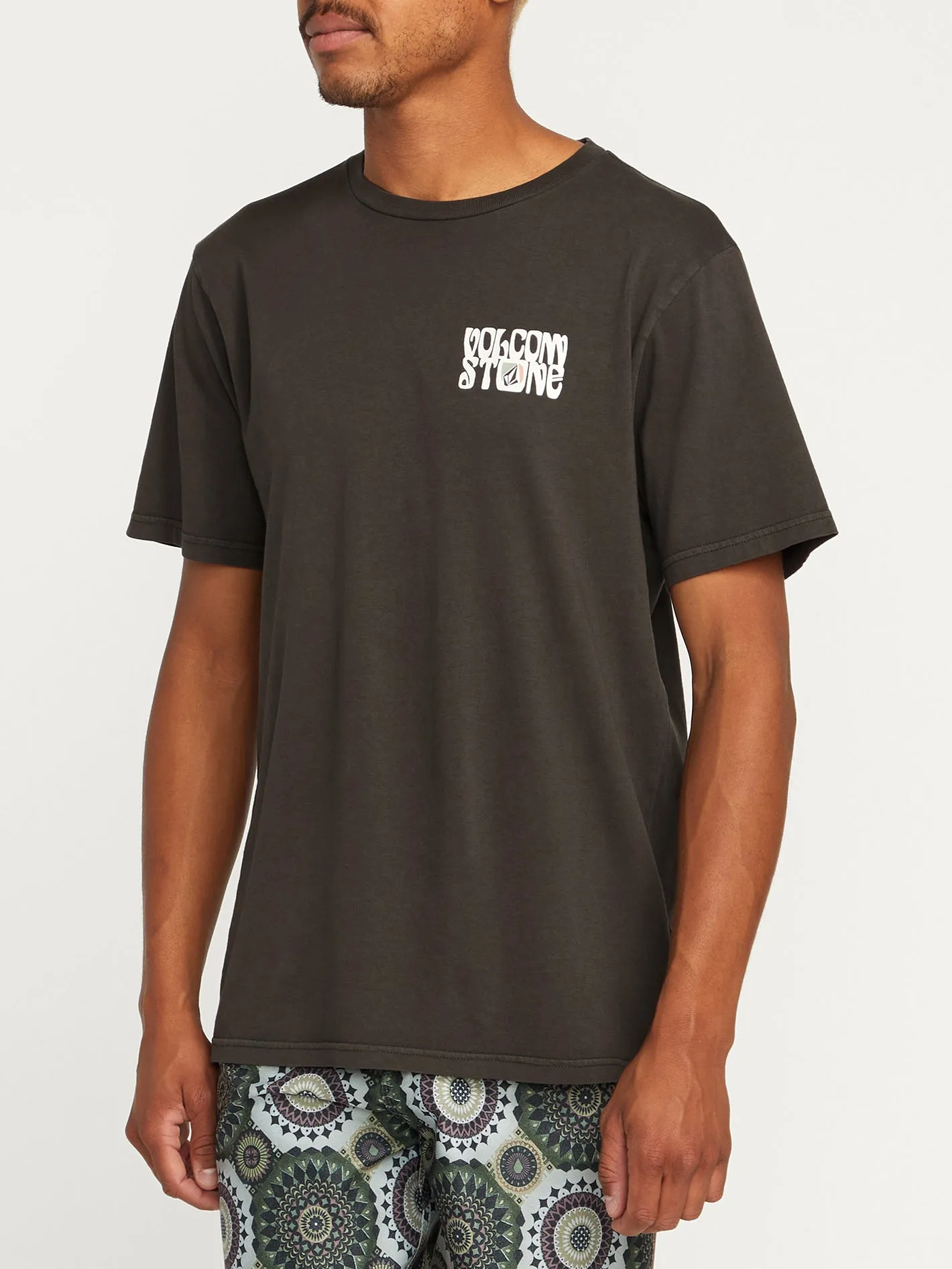 Feline Short Sleeve Tee - Rinsed Black sold by Volcom product image thumbnail 4