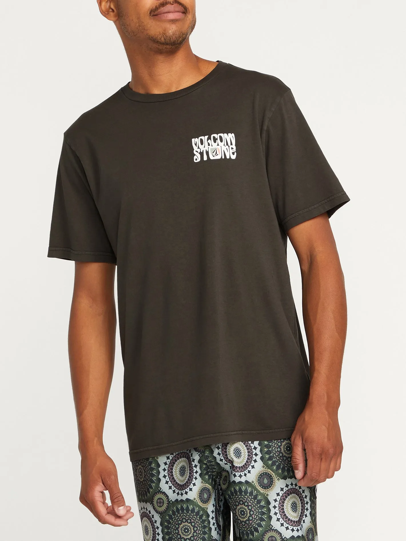 Feline Short Sleeve Tee - Rinsed Black sold by Volcom product image thumbnail 2