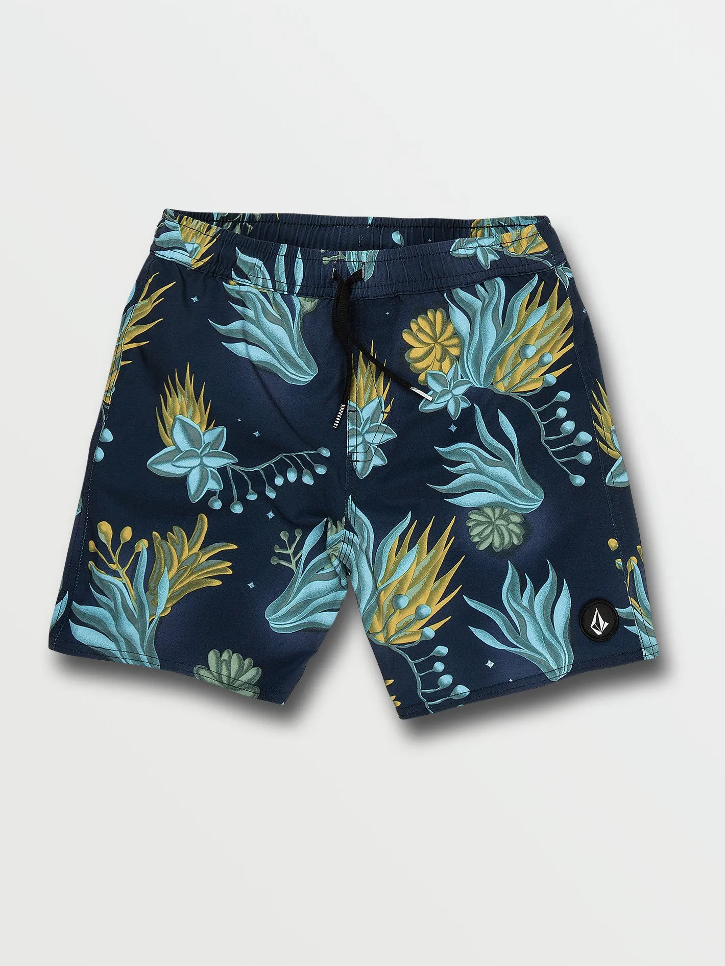 Big Boys Solarizer Elastic Waist Trunk - Navy sold by Volcom