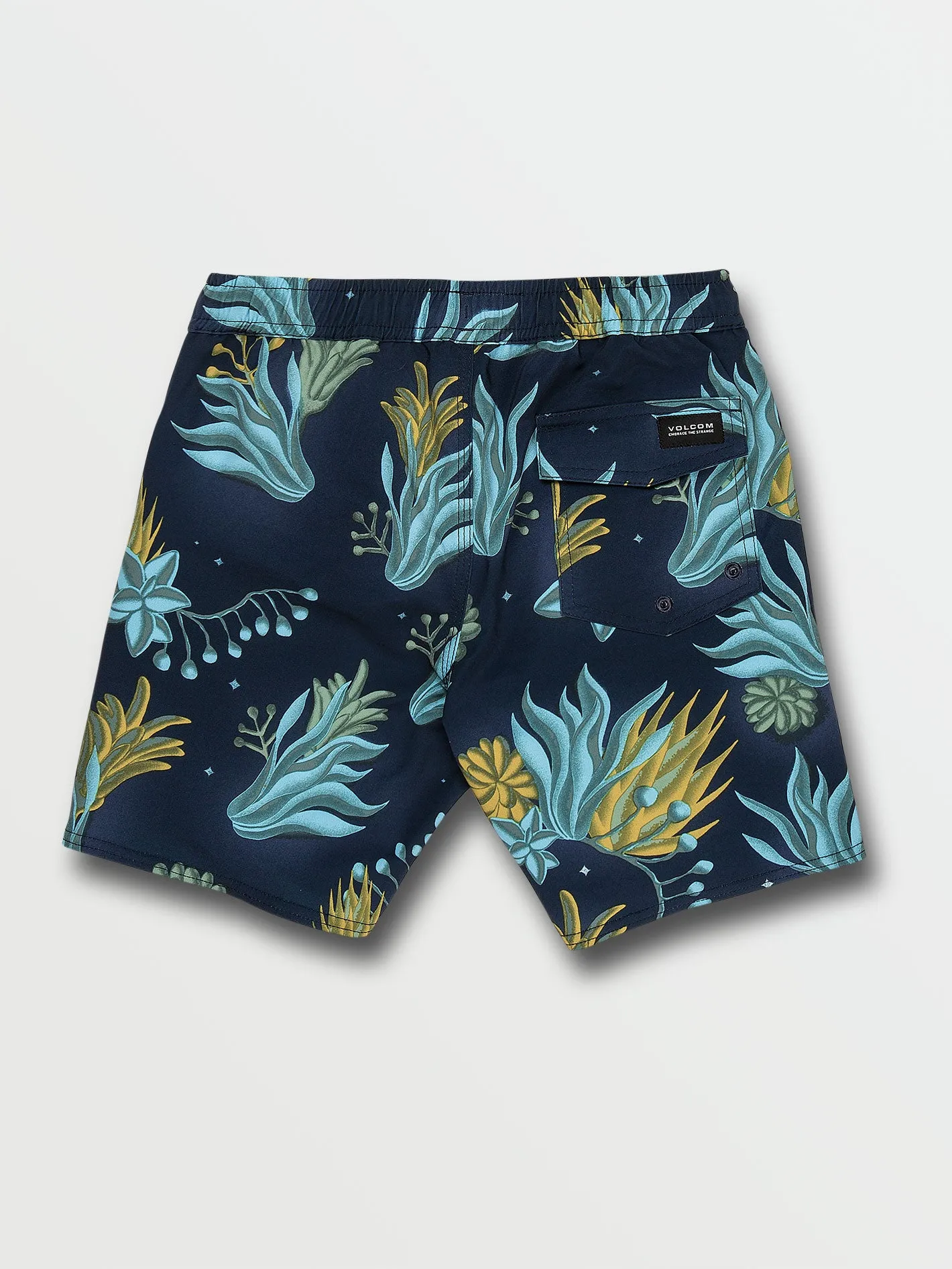 Big Boys Solarizer Elastic Waist Trunk - Navy sold by Volcom product image thumbnail 2