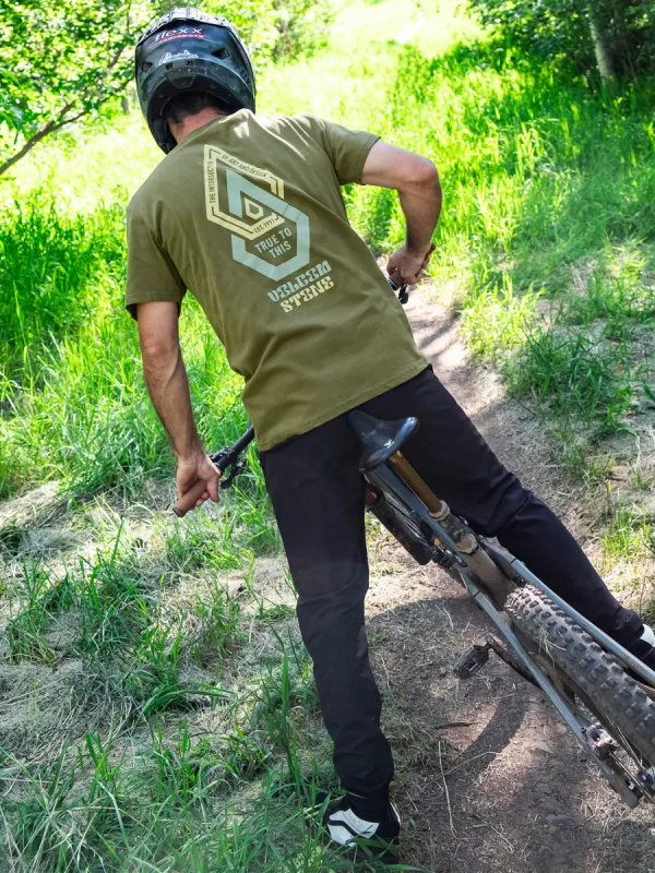 Entanglement Stone Tech Short Sleeve Tee - Military sold by Volcom