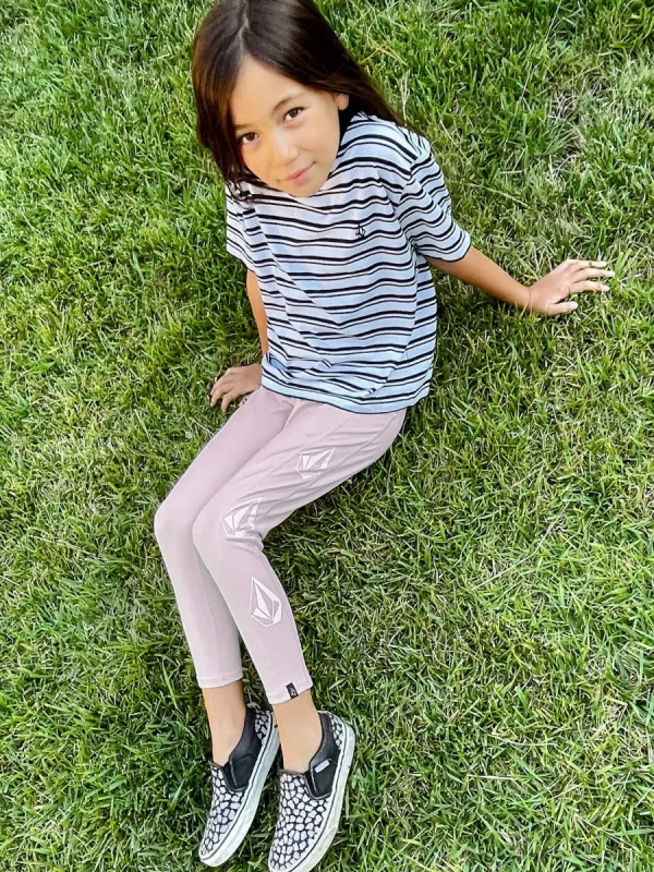 Girls Lived In Legging - Lavender sold by Volcom