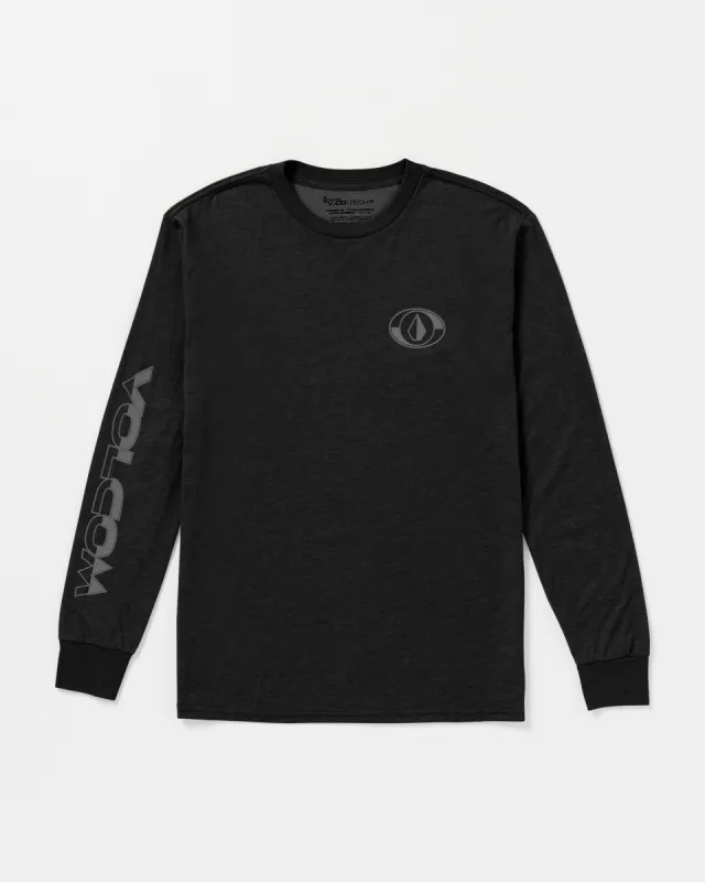 Divided Tech Long Sleeve Tee - Black sold by Volcom