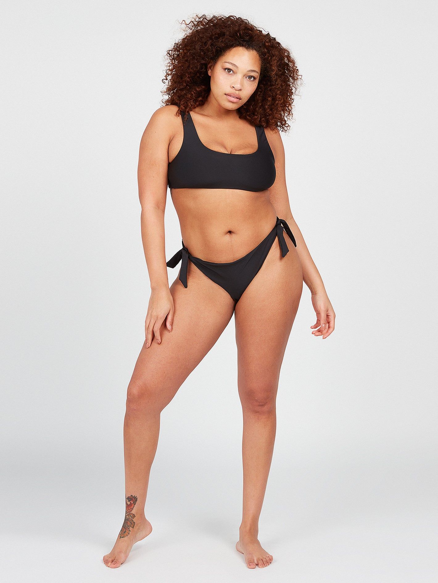 Simply Seamless Scoop Plus Size Bikini Top - Black sold by Volcom product image thumbnail 3