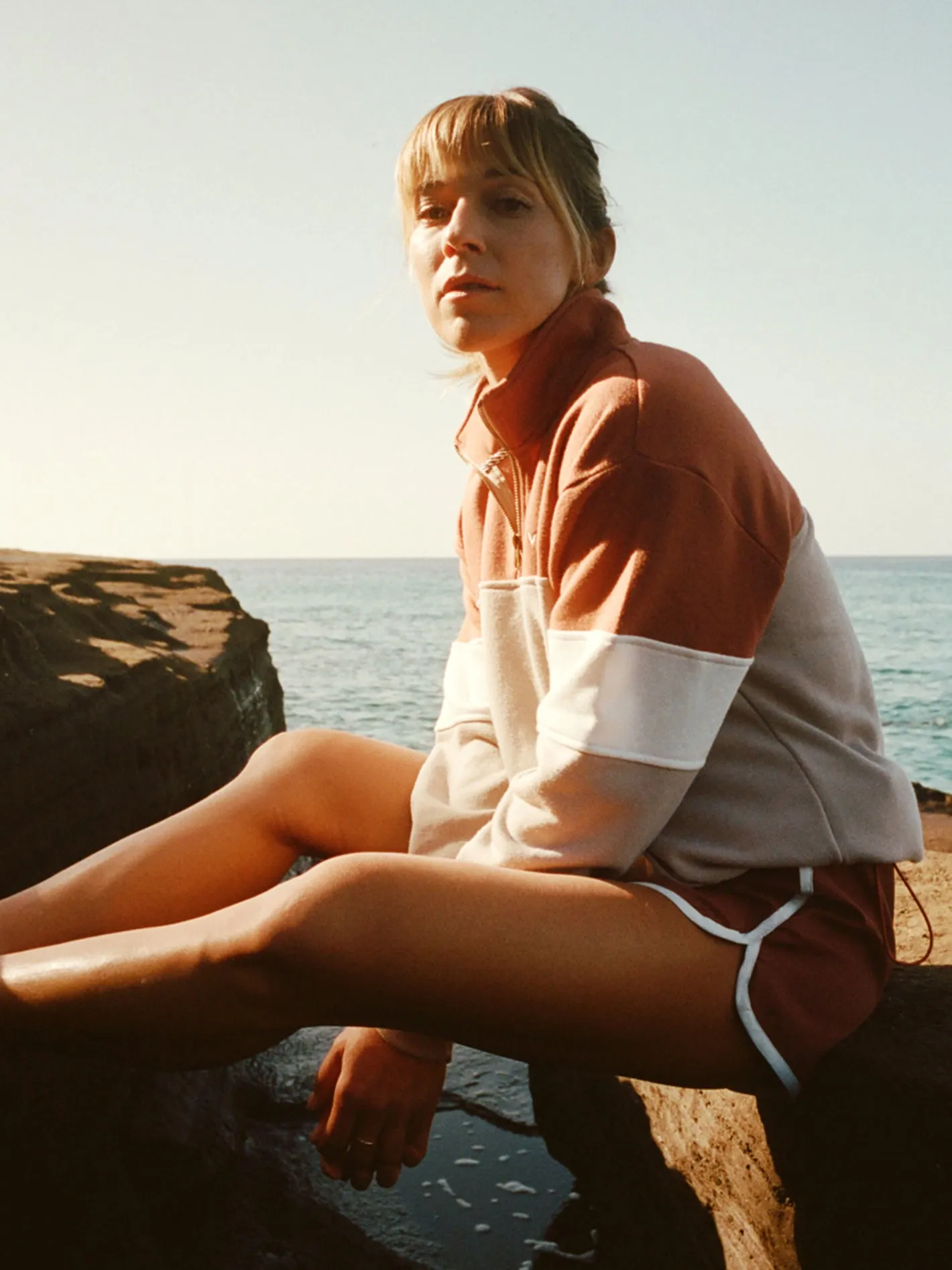 Coco Ho Mock Neck - Dark Clay sold by Volcom