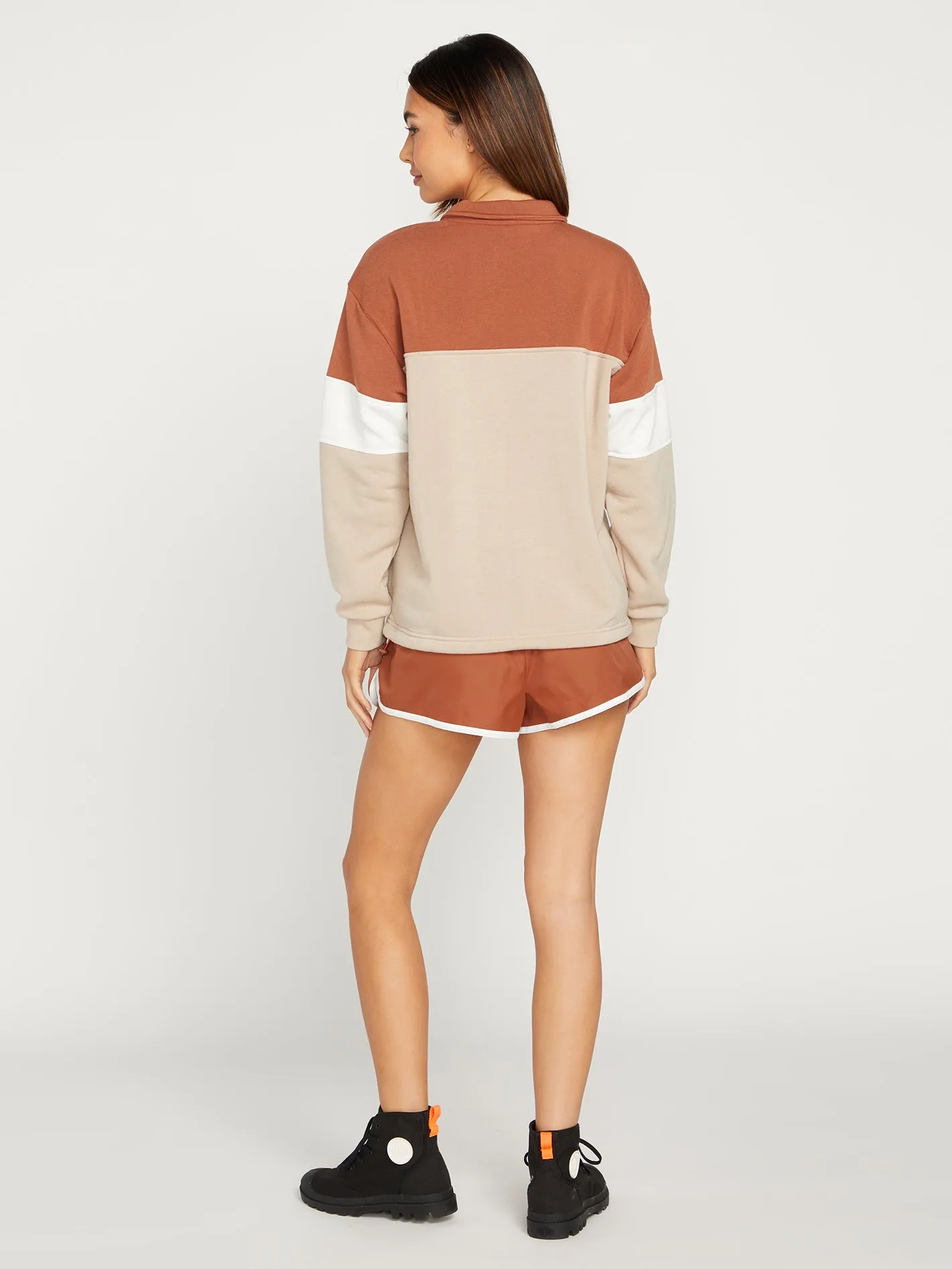 Coco Ho Mock Neck - Dark Clay sold by Volcom product image thumbnail 4