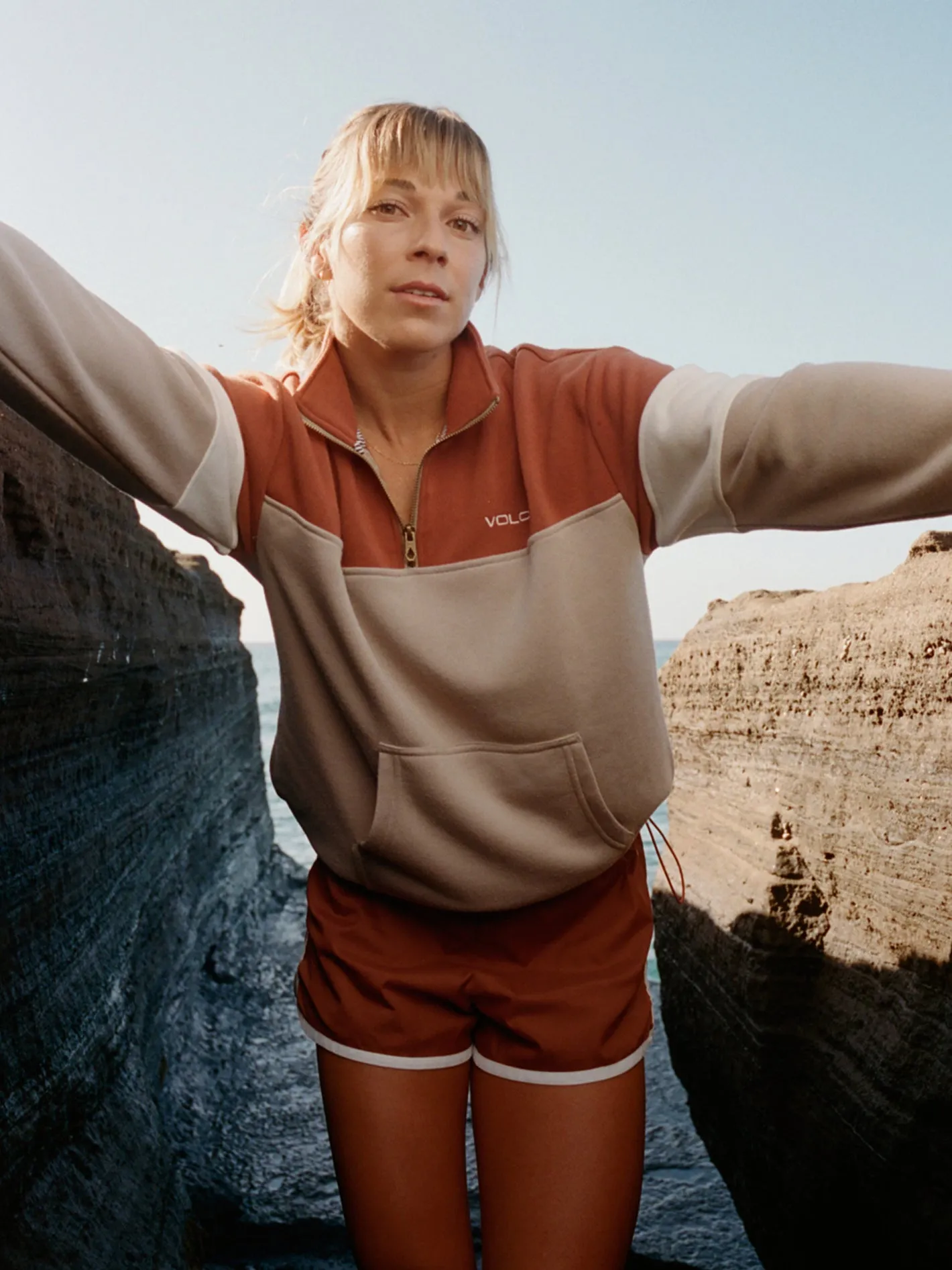 Coco Ho Mock Neck - Dark Clay sold by Volcom product image thumbnail 2