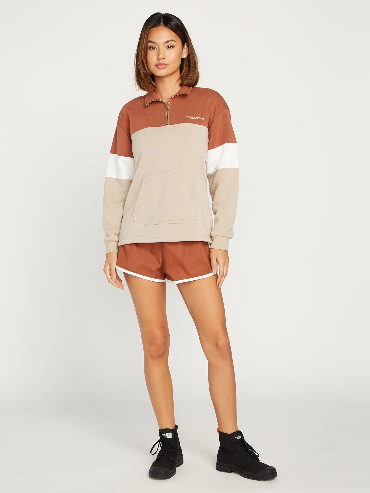 Coco Ho Mock Neck - Dark Clay sold by Volcom product image thumbnail 3