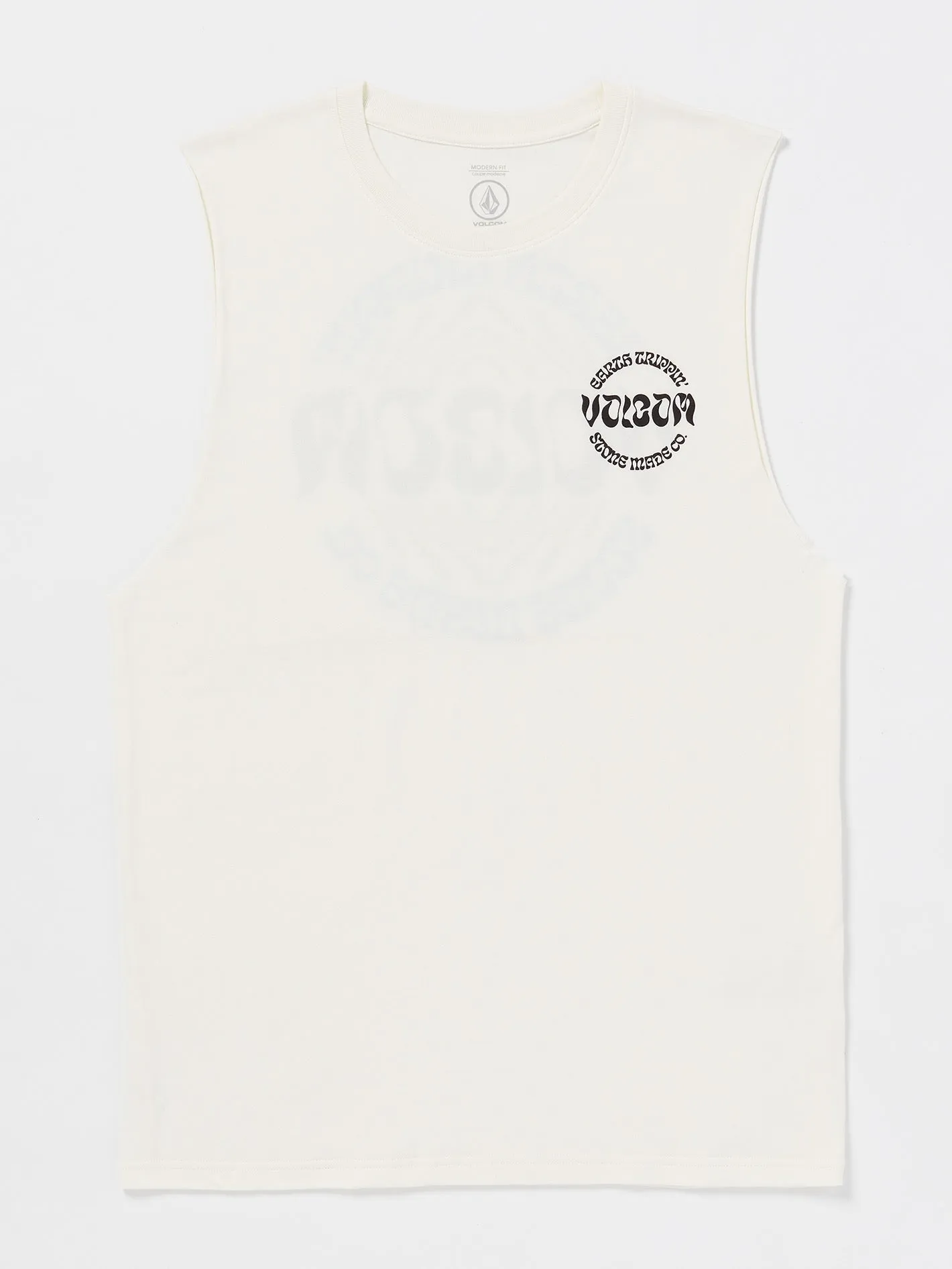 Stoneature Sleeveless Tee - Off White sold by Volcom