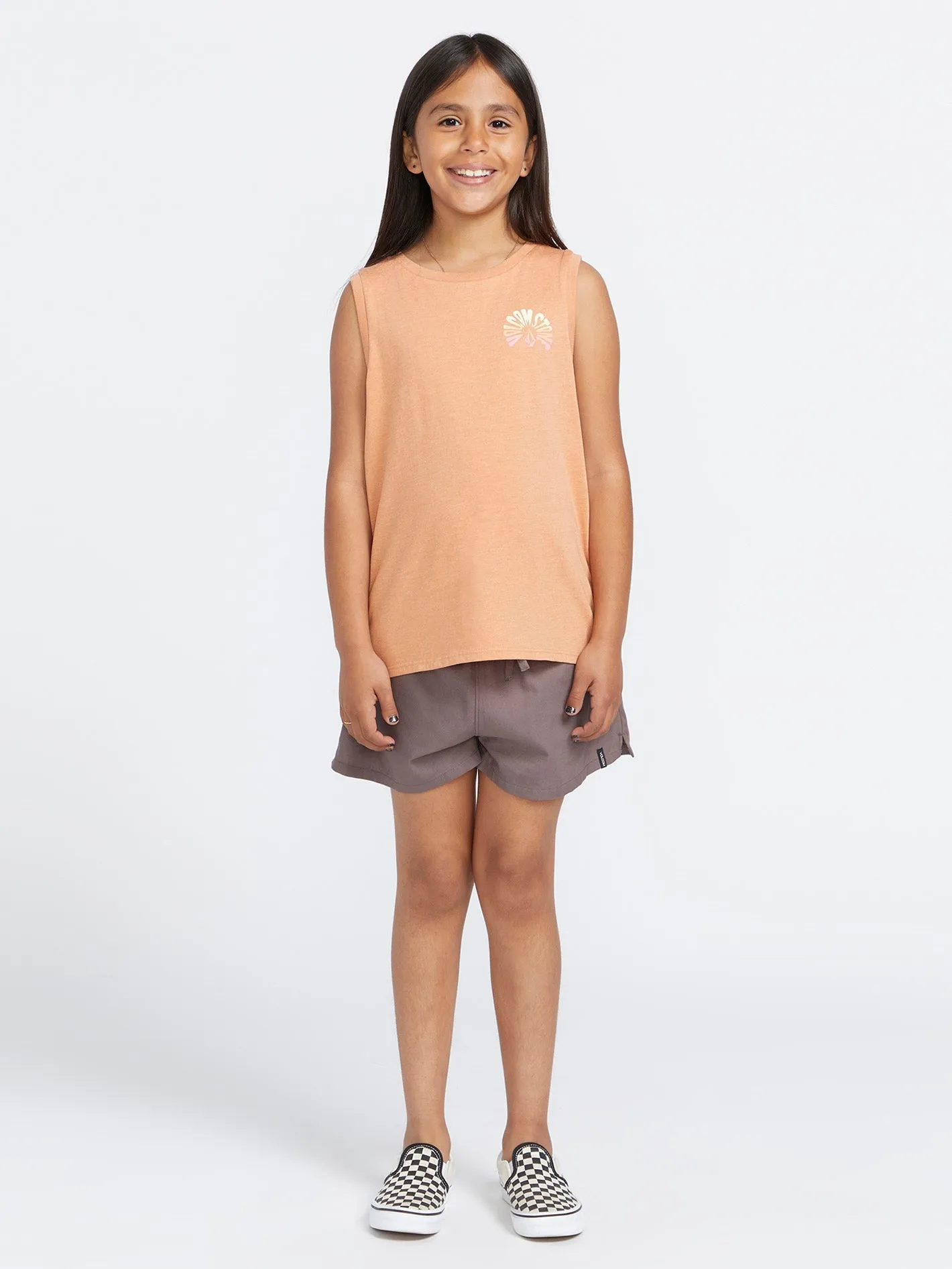 Girls Flexin Muscle Tank - Wild Ginger sold by Volcom product image thumbnail 3