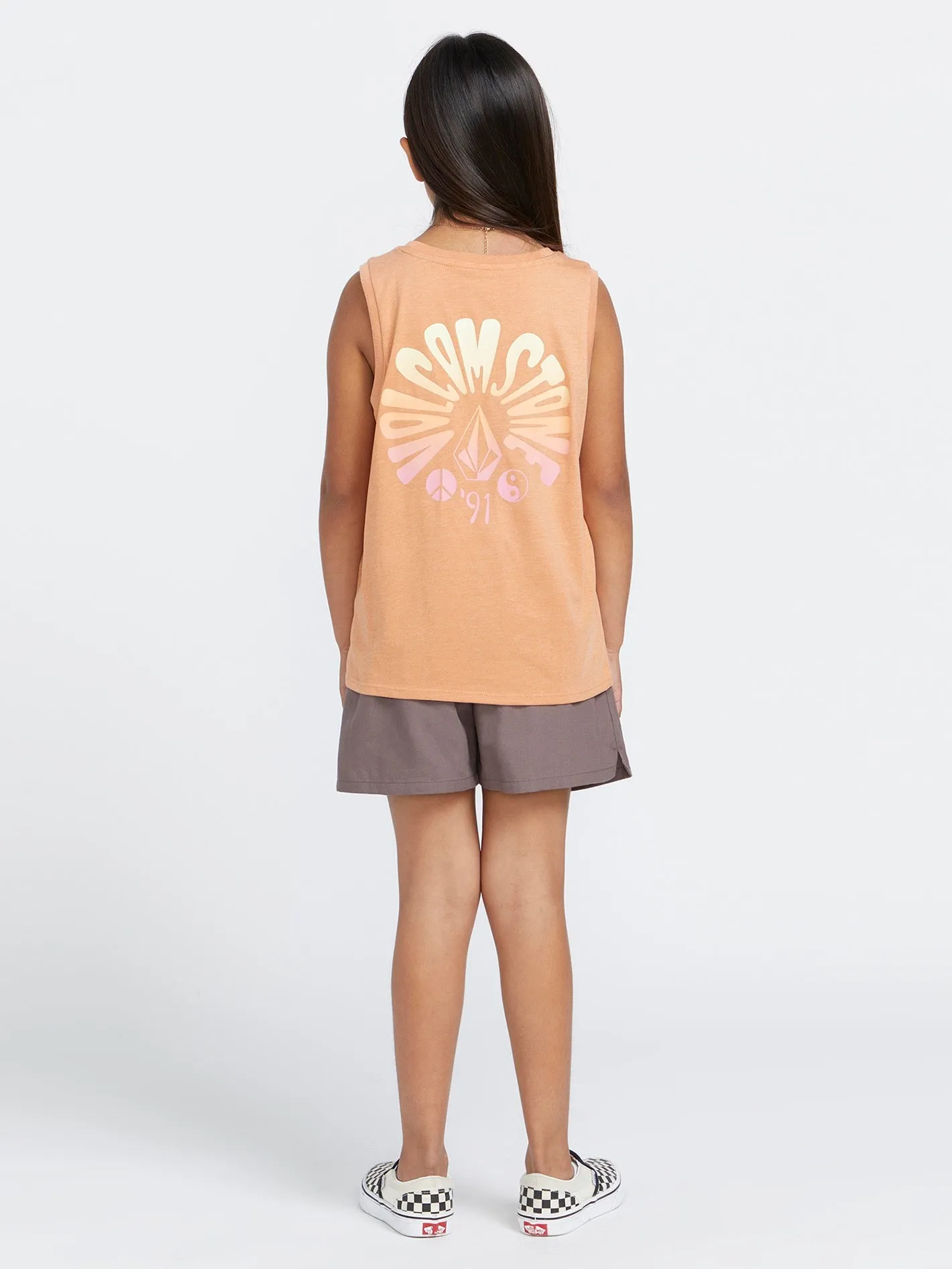 Girls Flexin Muscle Tank - Wild Ginger sold by Volcom product image thumbnail 4