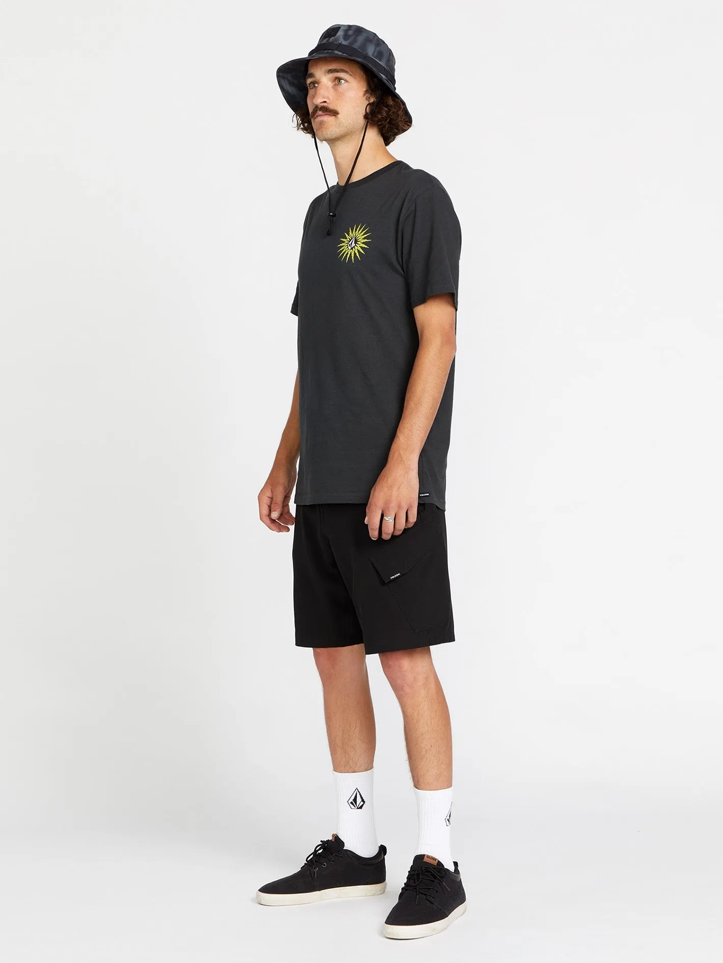 Country Days Hybrid Shorts - Black sold by Volcom product image thumbnail 5