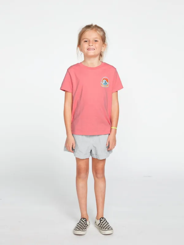 Girls Last Party Short Sleeve Tee - Coral Haze sold by Volcom