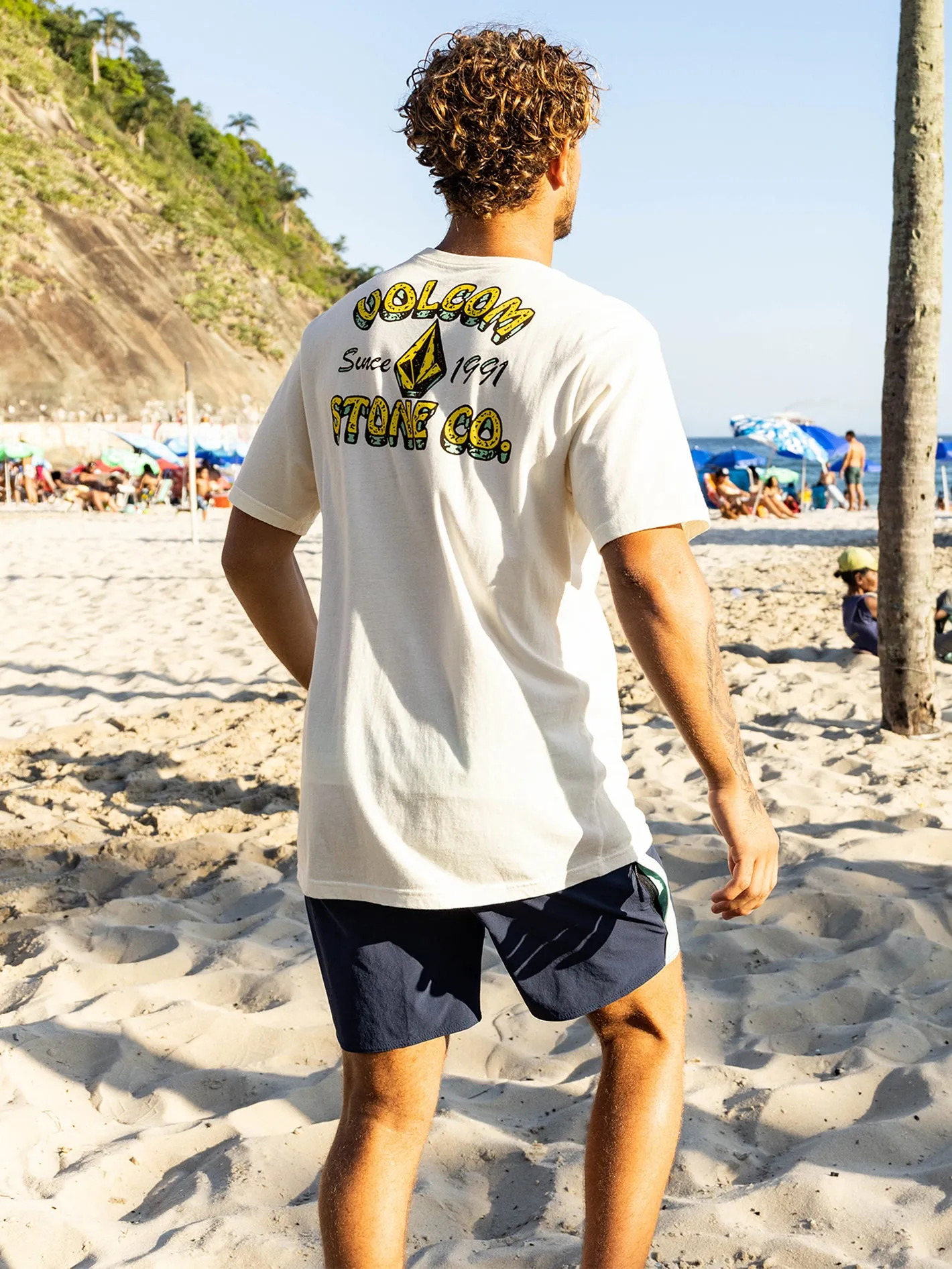 Ranchero Short Sleeve Tee - Off White sold by Volcom product image thumbnail 2