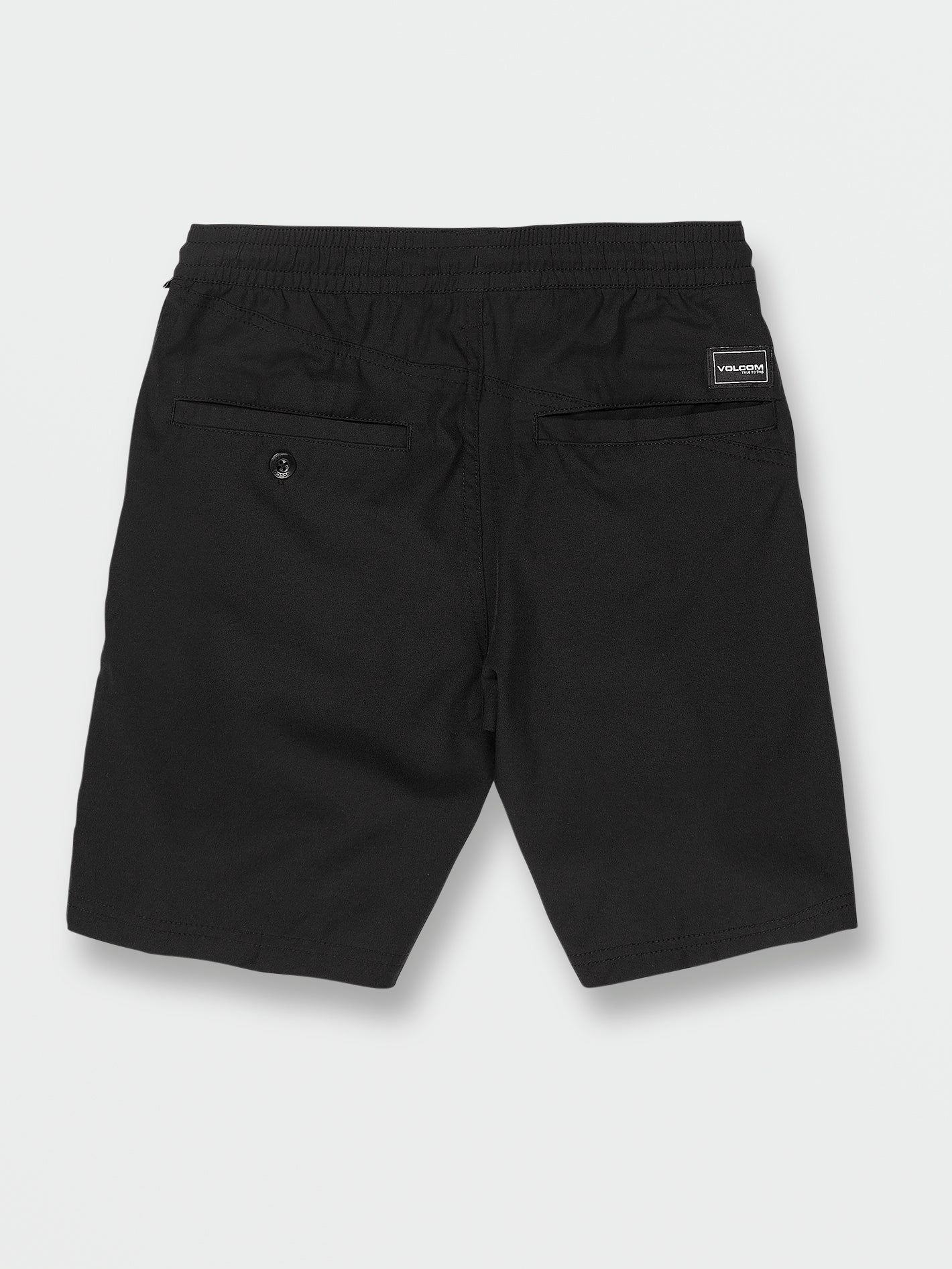 Big Boys Frickin Elastic Waist Cross Shred Hybrid Shorts - Black sold by Volcom product image thumbnail 2