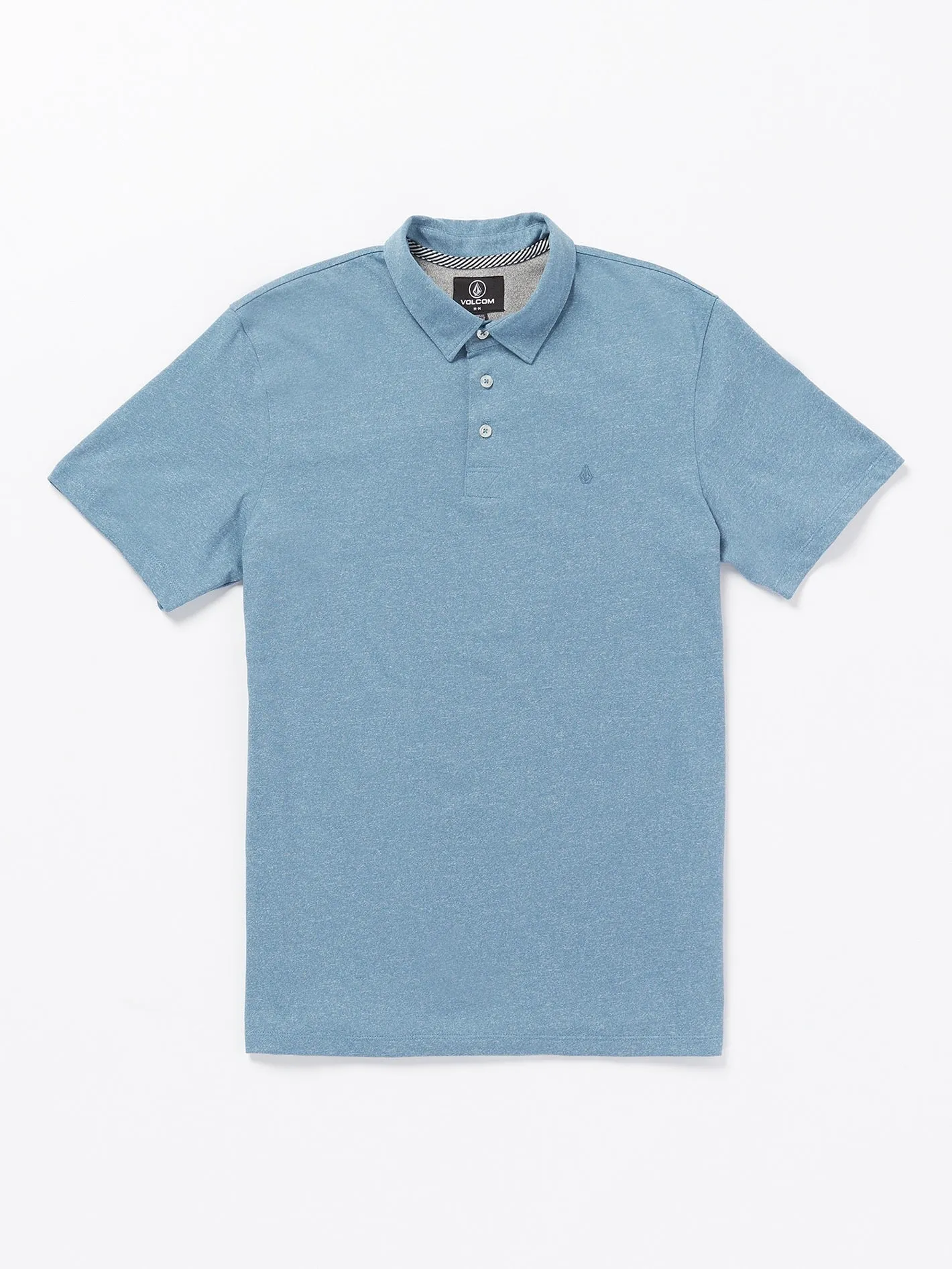 Wowzer Polo Short Sleeve Shirt - Stone Blue sold by Volcom