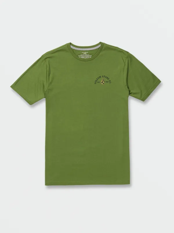 Archer Short Sleeve Tee - Mossstone made by Volcom
