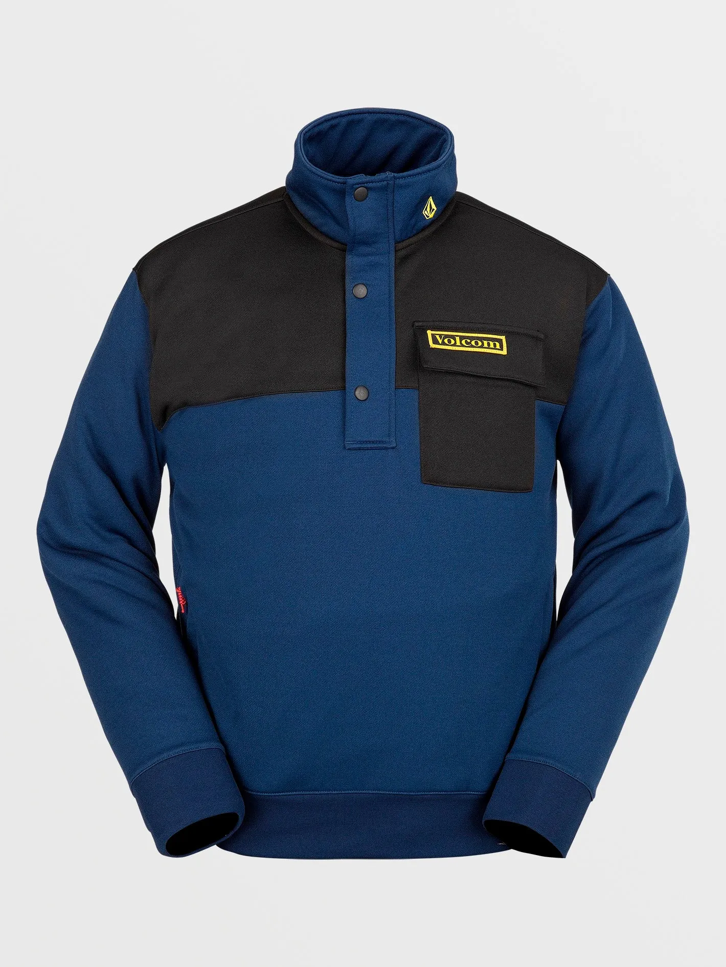 Mens She 2 Pullover Fleece - Navy sold by Volcom product image thumbnail 2