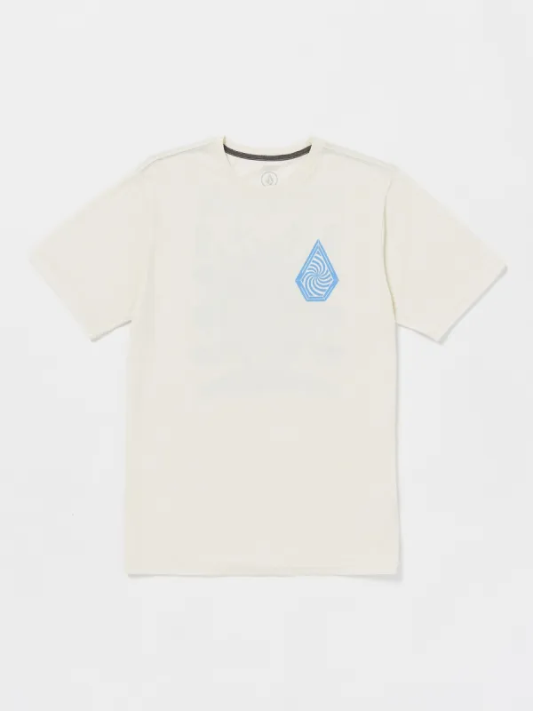 Hypnotix Short Sleeve Tee - Off White Heather made by Volcom