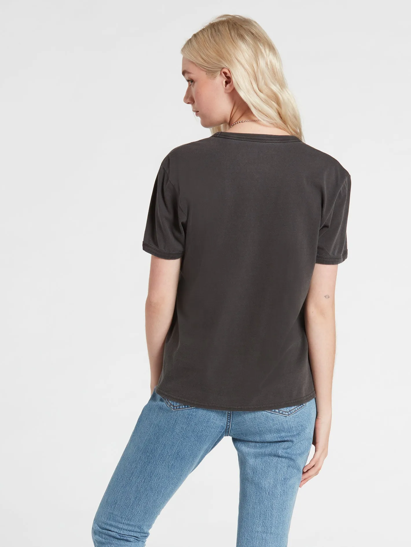 Truly Ringer New Future Tee - Black sold by Volcom product image thumbnail 2