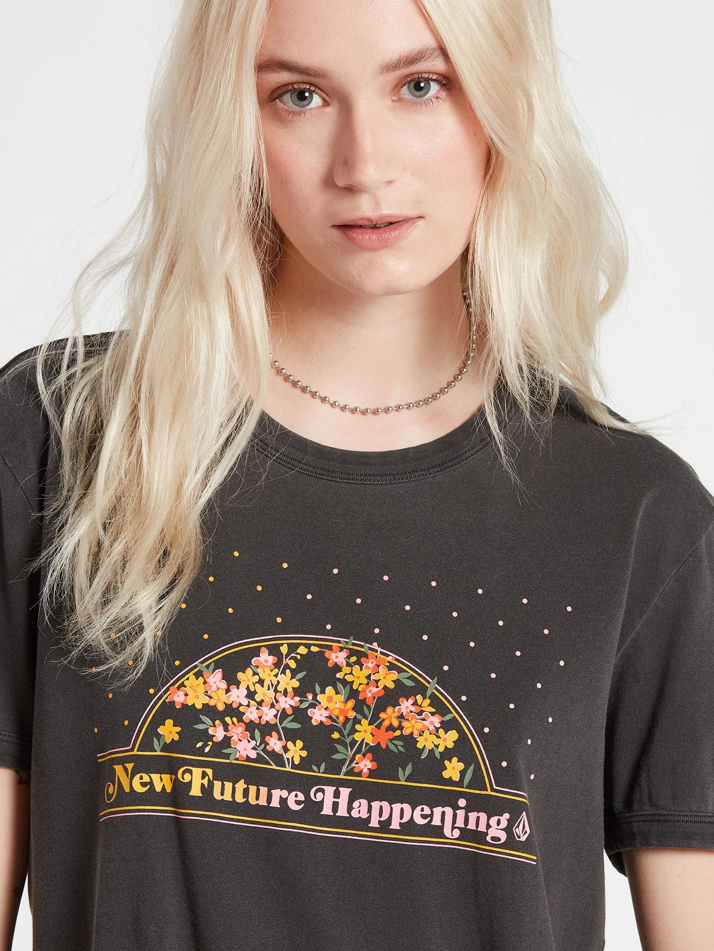 Truly Ringer New Future Tee - Black sold by Volcom product image thumbnail 3