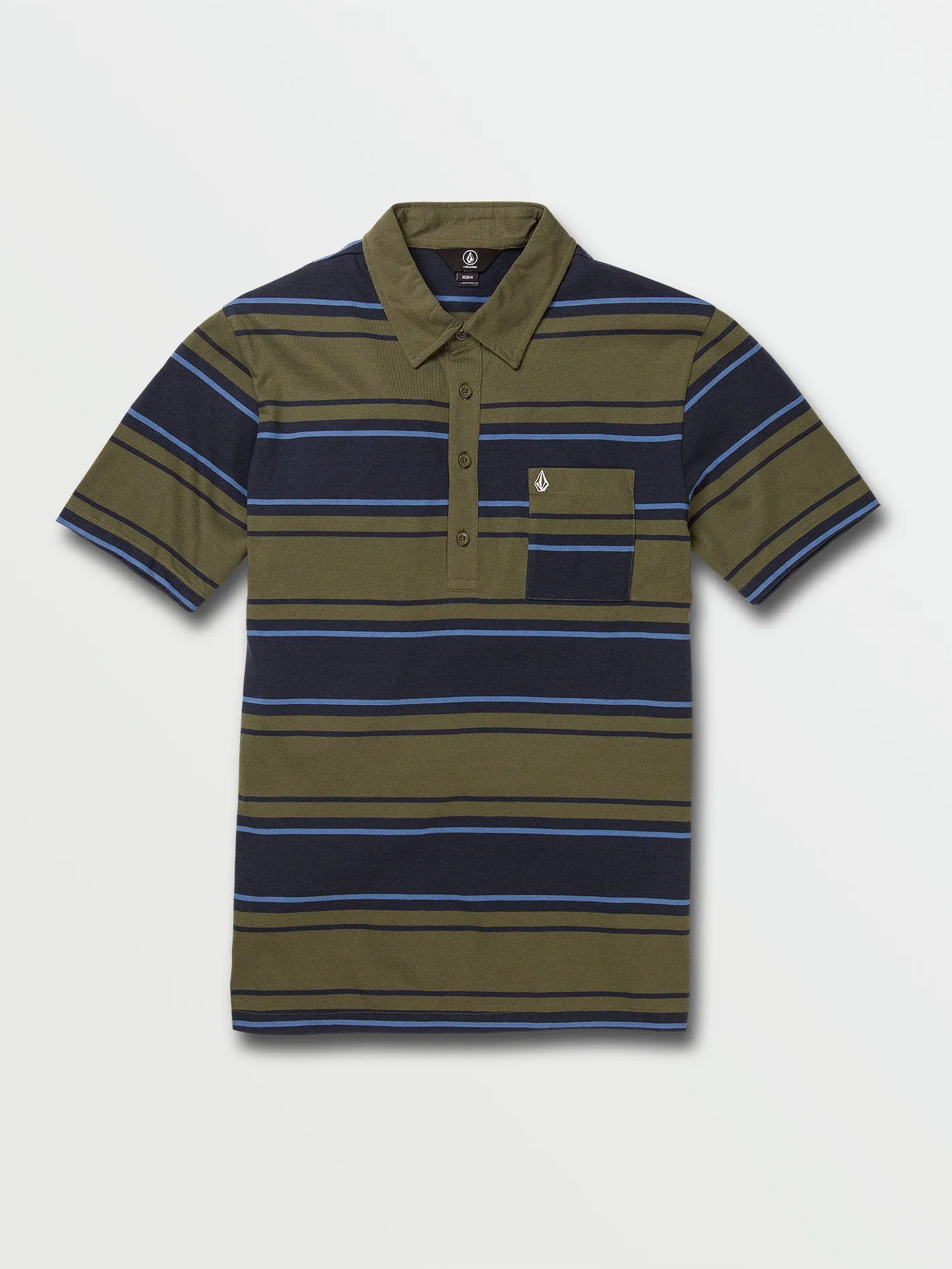 Ego Flow Polo Short Sleeve - Military sold by Volcom product image thumbnail 2