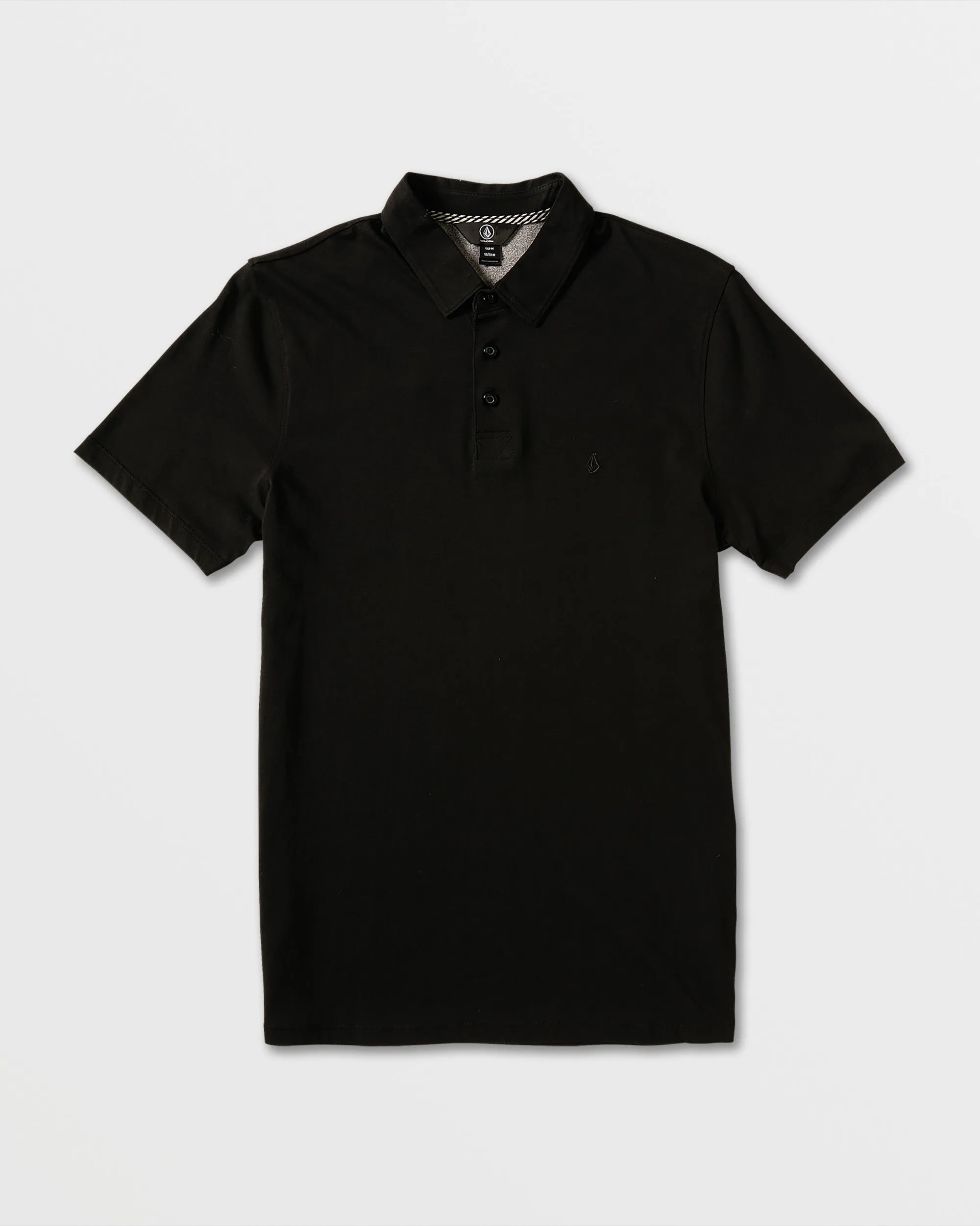 Wowzer Polo Short Sleeve - Black sold by Volcom product image thumbnail 2
