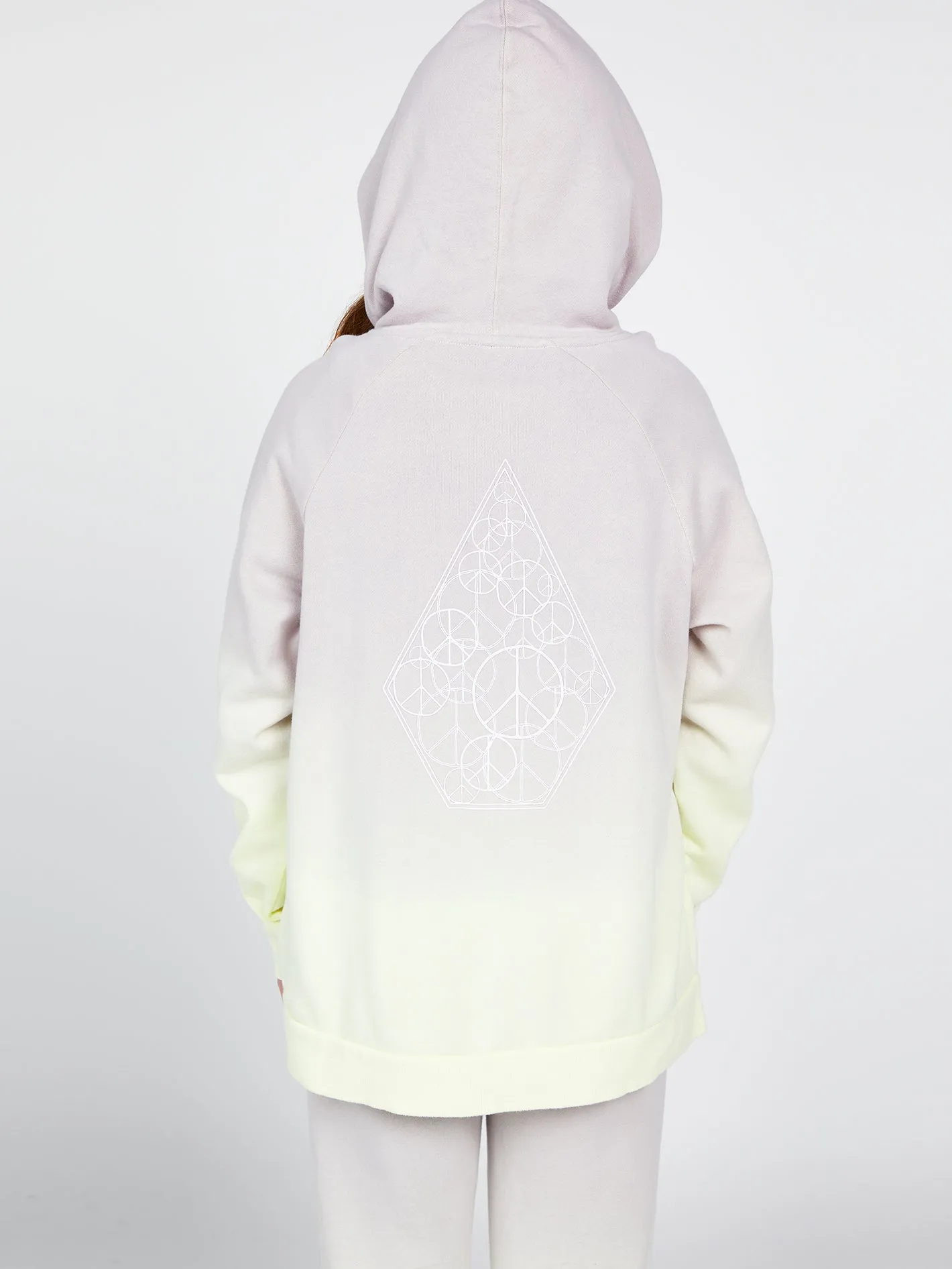 Girls Truly Stoked Boyfriend Hoodie - Lavender sold by Volcom product image thumbnail 4