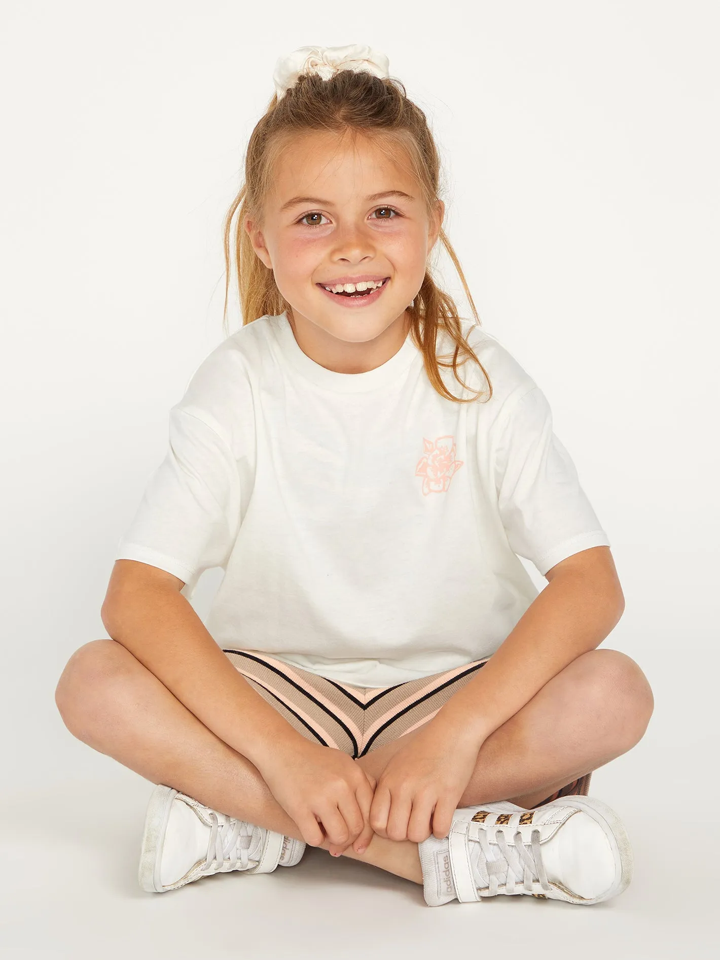 Girls Truly Stoked Boyfriend Tee - Star White sold by Volcom product image thumbnail 2