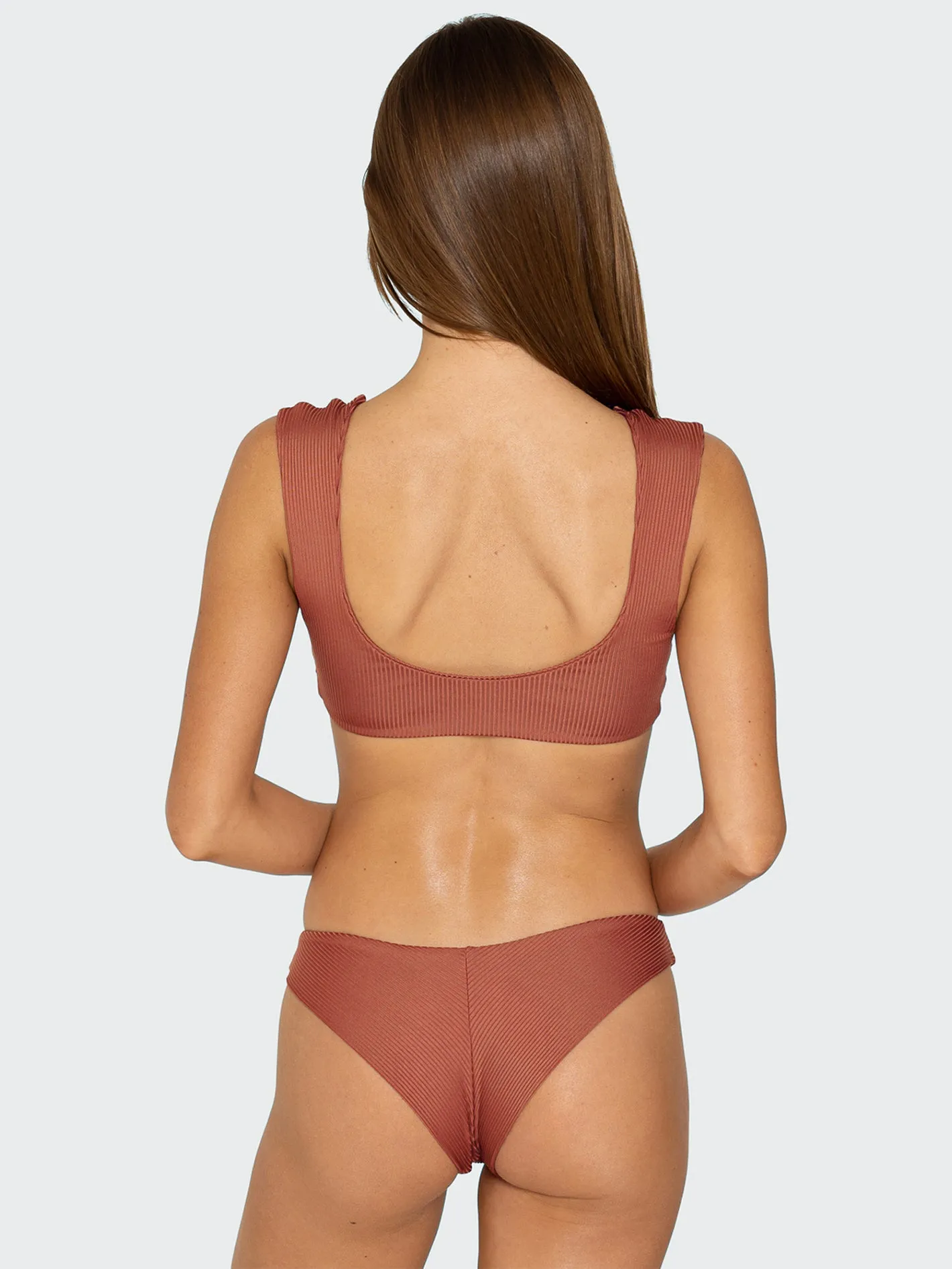 SET x Volcom: Sandy Twist Bikini Top - Sunset sold by Volcom product image thumbnail 4