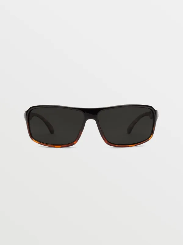Corpo Class Sunglasses - Gloss Darkside/Gray Polar sold by Volcom