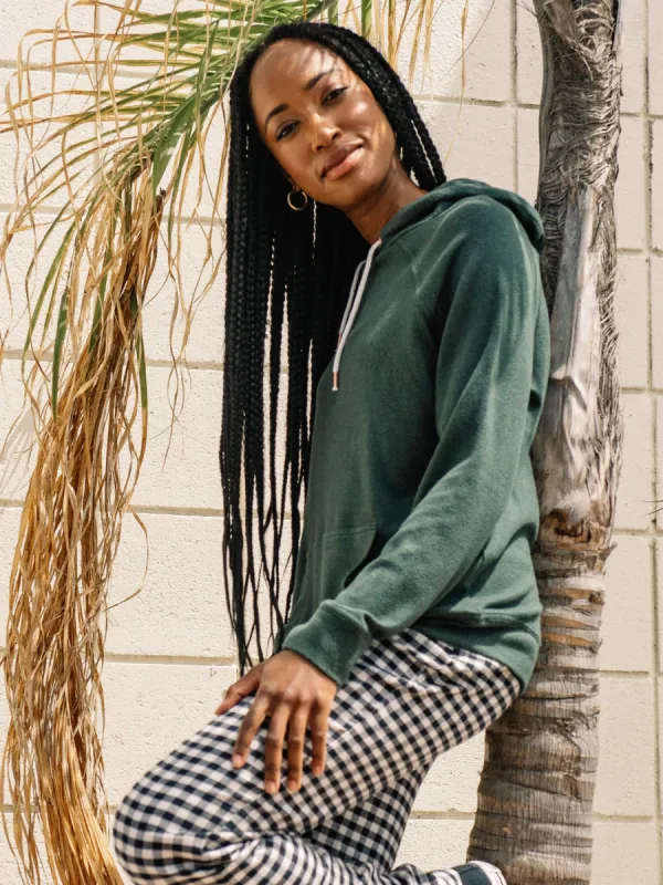 Lived In Lounge Hoodie - Dark Pine sold by Volcom