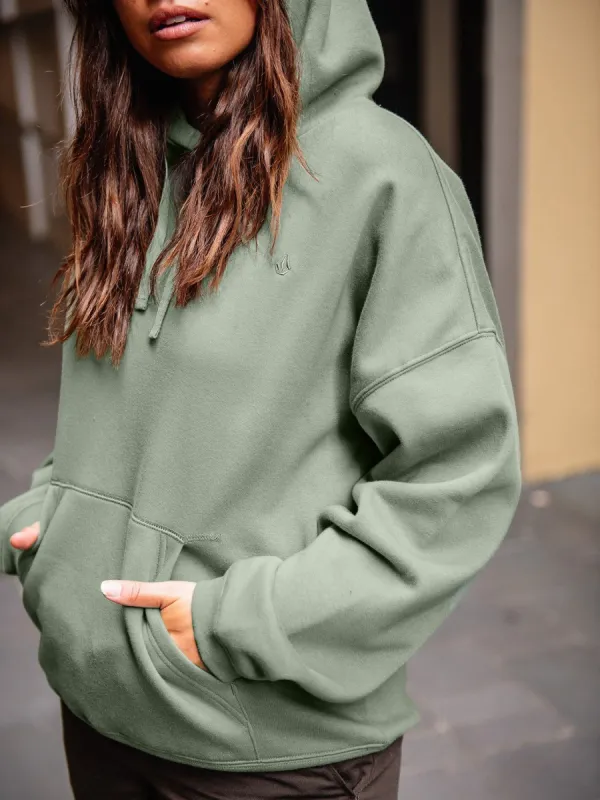 Stone Heart II Hoodie - Light Army sold by Volcom