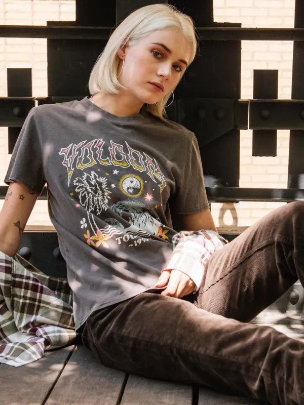 Lock It Up Short Sleeve Tee - Espresso sold by Volcom