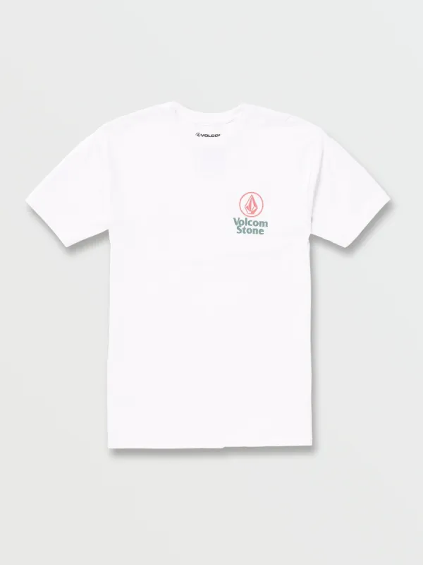 Ezduzit Short Sleeve Tee - White sold by Volcom